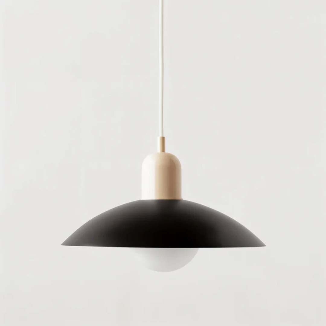 Bauhaus Hängelampe Moderne Metall-Designlampe Ø32 cm – Für Esszimmer und Innenräume