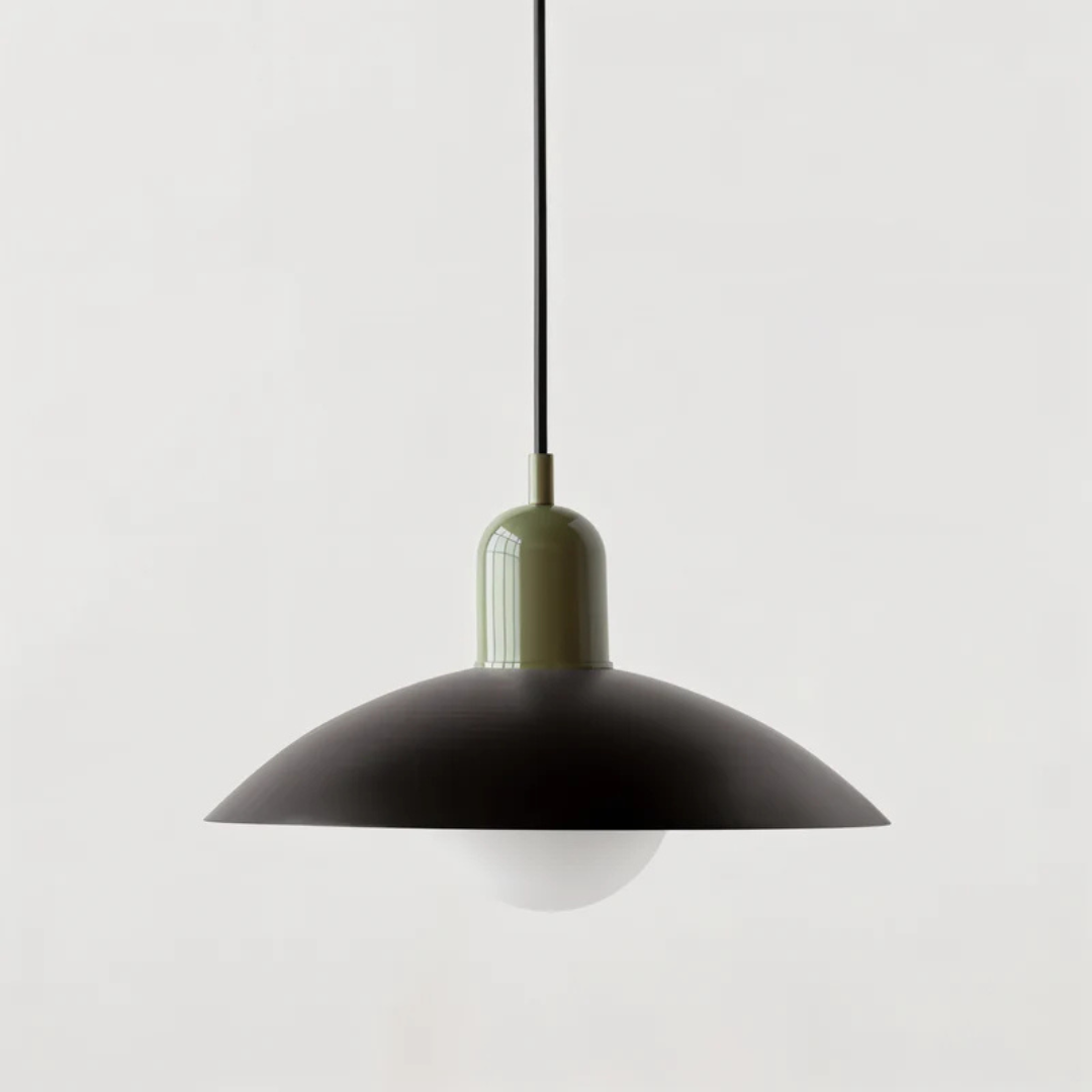 Bauhaus Hängelampe Moderne Metall-Designlampe Ø32 cm – Für Esszimmer und Innenräume