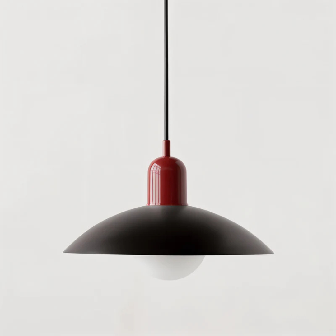Bauhaus Hängelampe Moderne Metall-Designlampe Ø32 cm – Für Esszimmer und Innenräume