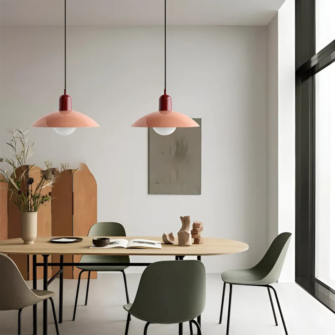 Bauhaus Hängelampe Moderne Metall-Designlampe Ø32 cm – Für Esszimmer und Innenräume
