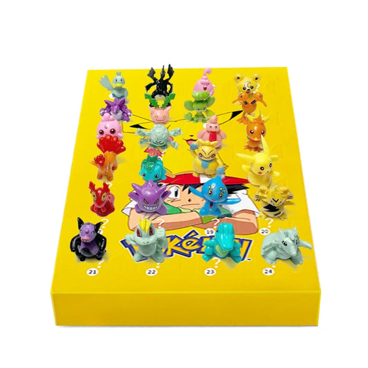 24-teiliges Pokémon Figuren Set – Kawaii Pikachu Für Adventliche Freude 1
