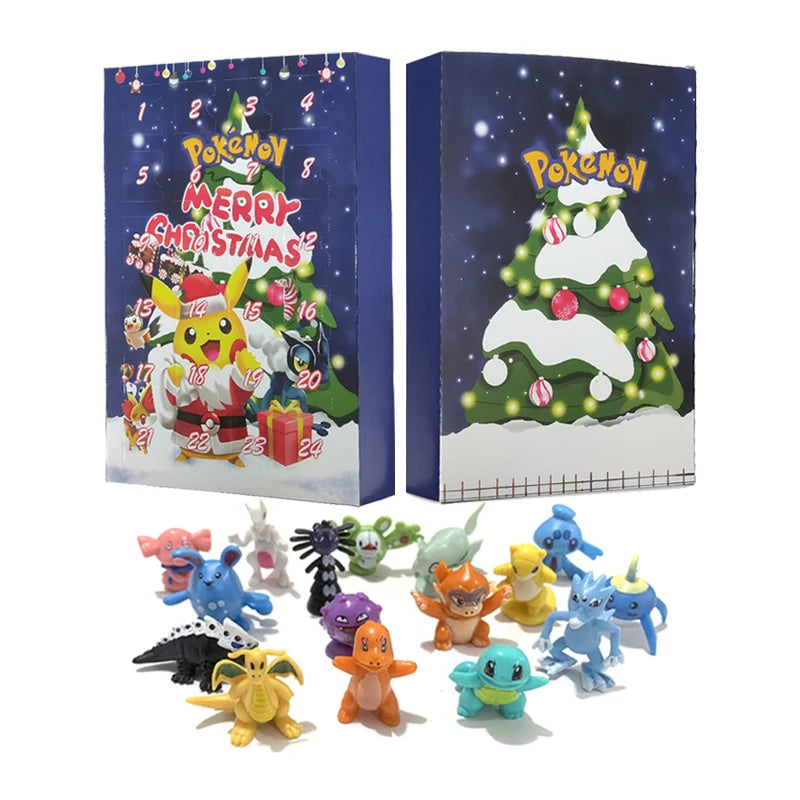 24-teiliges Pokémon Figuren Set – Kawaii Pikachu Für Adventliche Freude 2