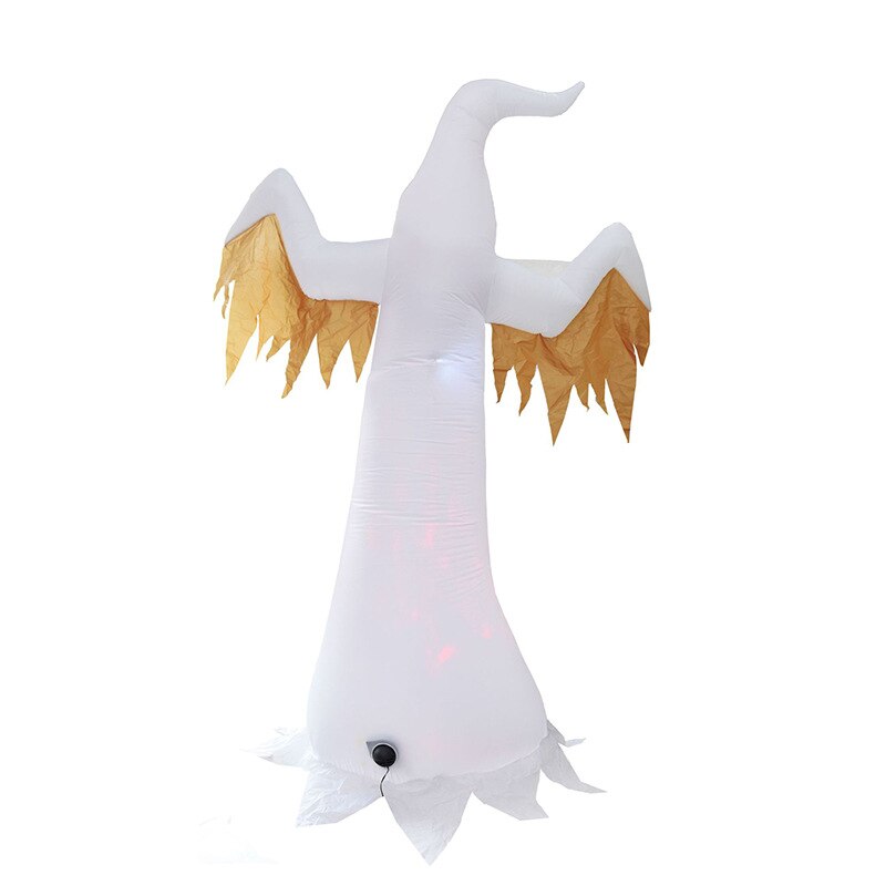 240 CM Aufblasbarer Geist – Gruselige Halloween Deko Für Ihren Garten 4