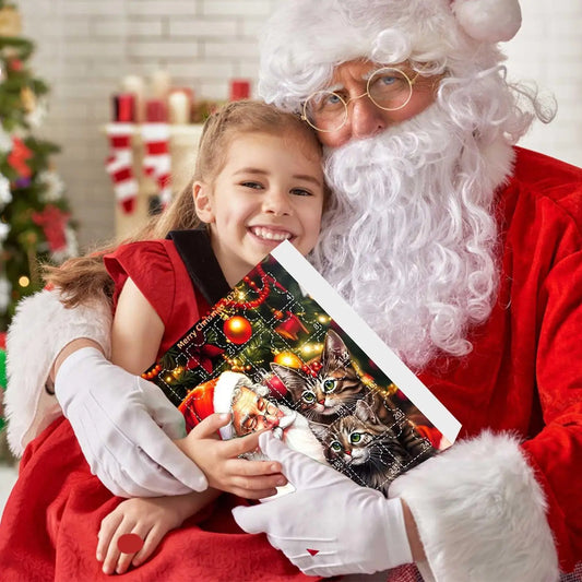 2D Katzen Adventskalender – Entdecken Sie Festliche Freude Mit 24 Versteckten Ornamenten 1