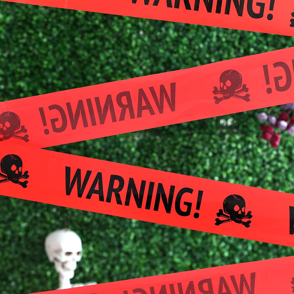 2er-Set Halloween Warnbandzeichen – Gruselige Deko Für Ihre Feier 6