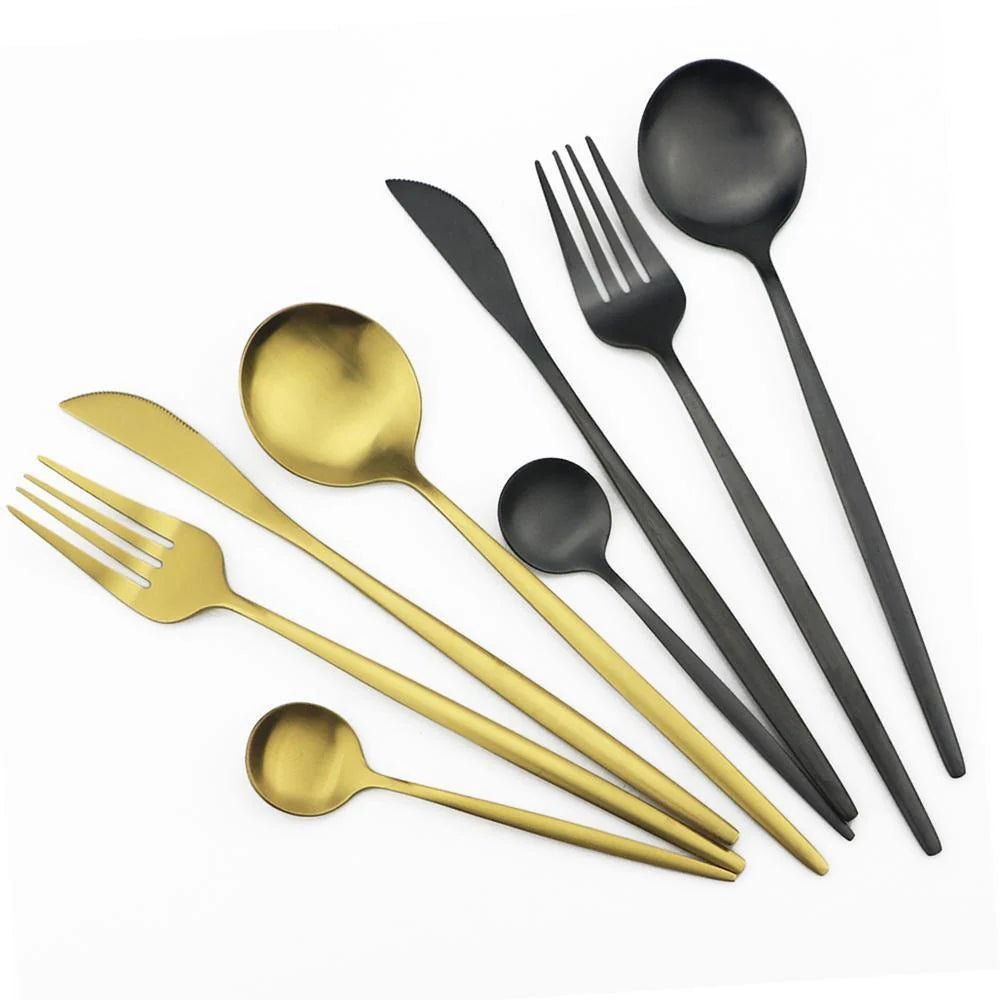 30-Teiliges Minimalistisches Besteckset – Elegantes Design für Stilvolle Anlässe 4