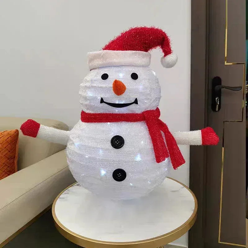 58 CM LED Weihnachts Schneemann – Fröhliches Licht Für Ihre Weihnachtsdeko 2