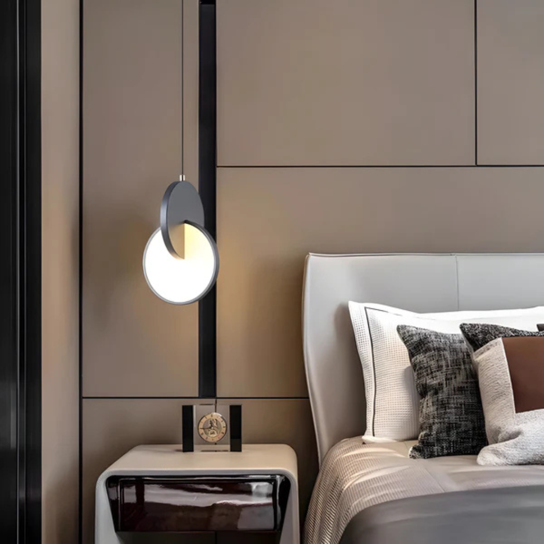 Moderne skandinavische LED-Hängelampe – Aluminium-Designlampe in einzigartiger Form