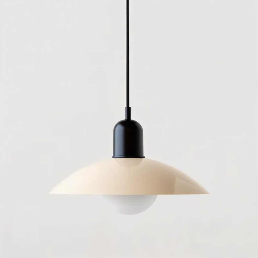 Bauhaus Hängelampe Moderne Metall-Designlampe Ø32 cm – Für Esszimmer und Innenräume
