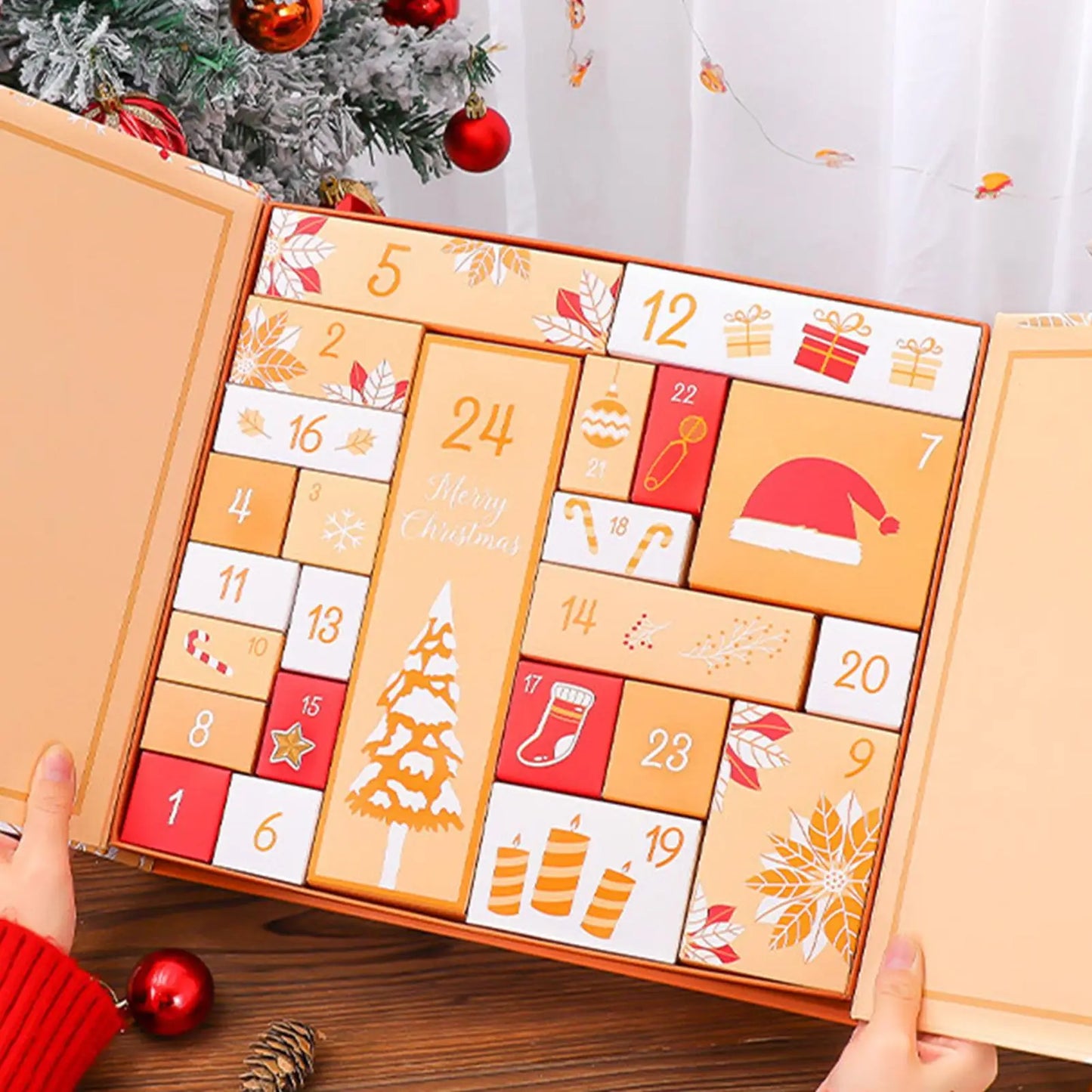 Adventskalender-Box Für Erwachsene – Kreativer Countdown Mit 24 Individuellen Gittern 2