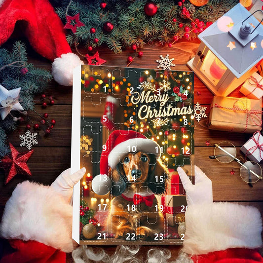 Adventskalender Dackel 2024 – Festlicher Countdown Für Hundeliebhaber 3
