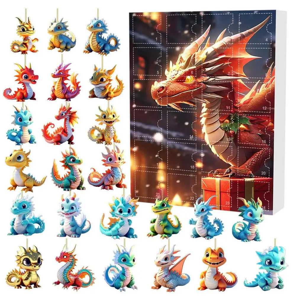 Adventskalender Mit Acryldinosauriern – Tägliche Überraschungen Für Kleine Dino-Fans 6