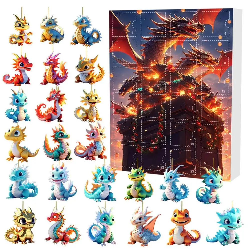Adventskalender Mit Acryldinosauriern – Tägliche Überraschungen Für Kleine Dino-Fans 7