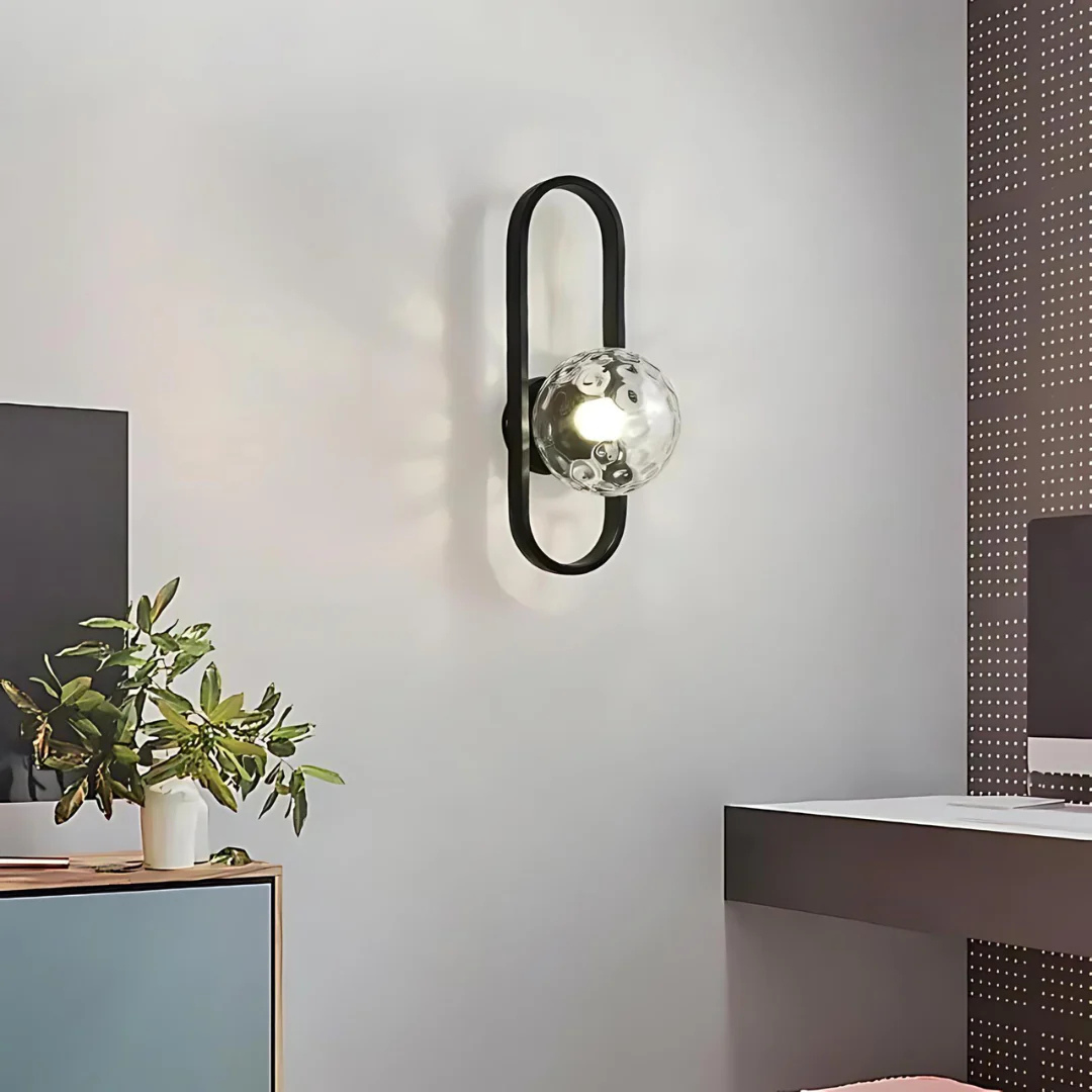 Ajax Luxe Glas Wandleuchte – Elegante Beleuchtung Für Stil Und Gemütlichkeit 2