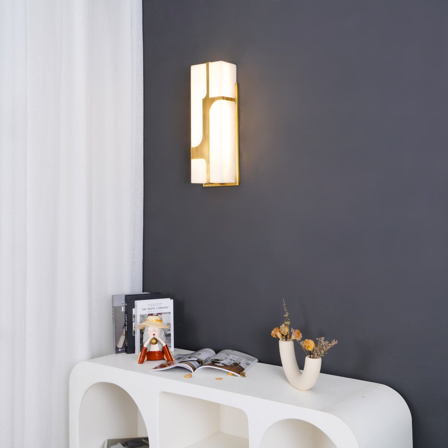 Ariel Wandleuchte – Stilvolles Alabaster mit Eleganz 2