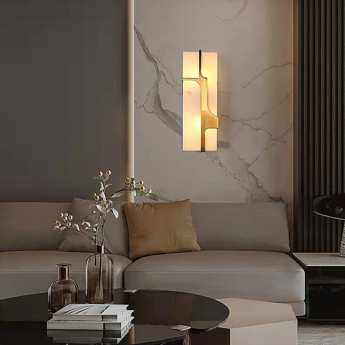 Ariel Wandleuchte – Stilvolles Alabaster mit Eleganz 5