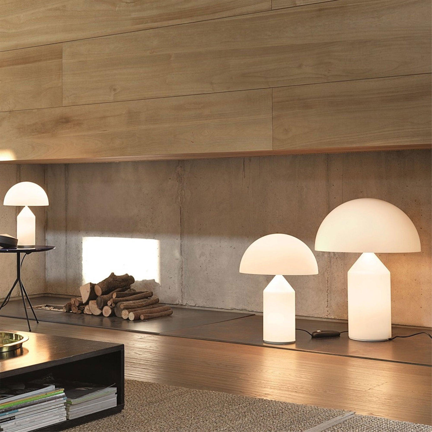 **Atollo Glas Tischlampe – Elegante Geometrische Formen für Ihr Zuhause** 5