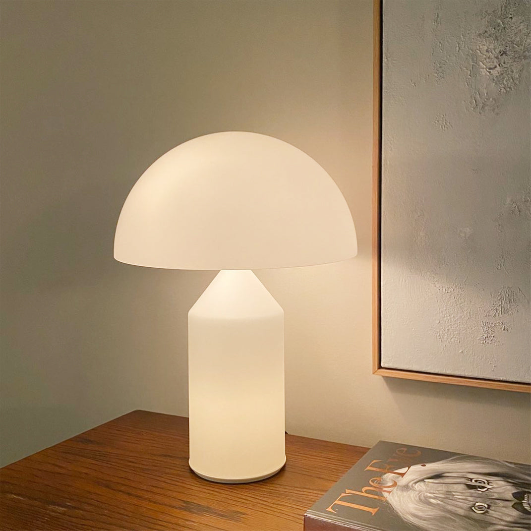 **Atollo Glas Tischlampe – Elegante Geometrische Formen für Ihr Zuhause** 6