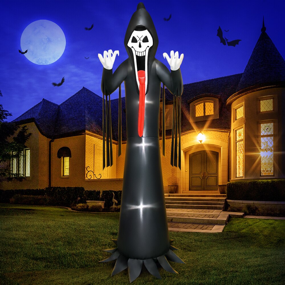 Aufblasbare Halloween Hexe – Gruselige Atmosphäre Für Ihre Gartenparty 3
