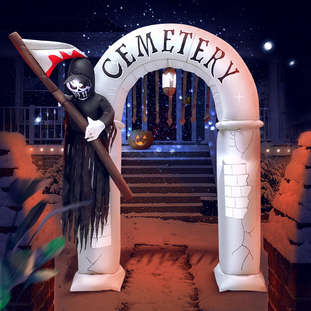 Aufblasbare Halloween Hexe – Gruselige Atmosphäre Für Ihre Gartenparty 4