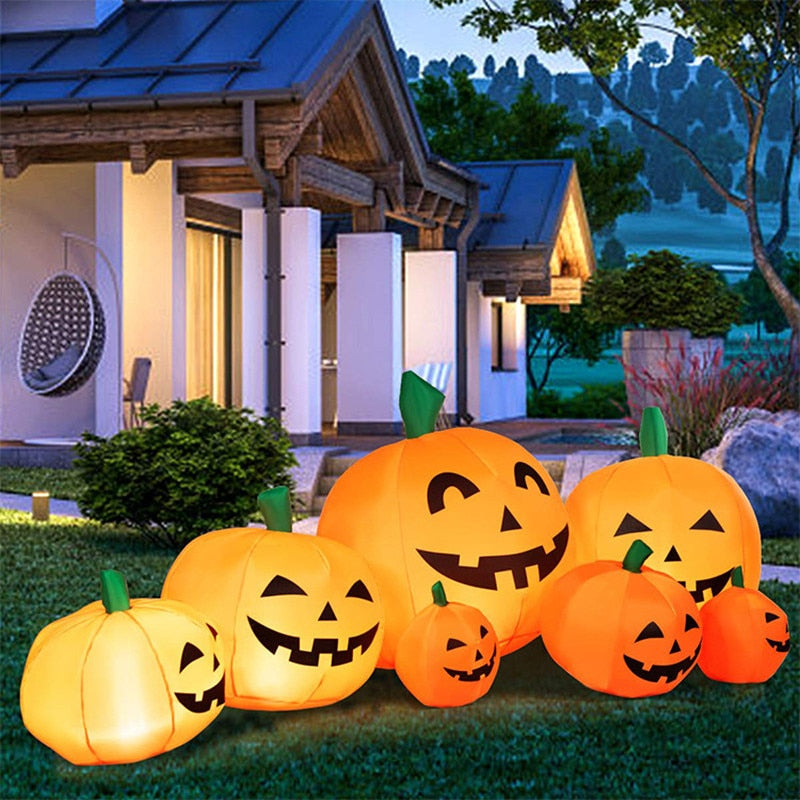 Aufblasbarer Kürbis 230 cm – Gruselige Deko Für Ihre Halloween-Feier 6