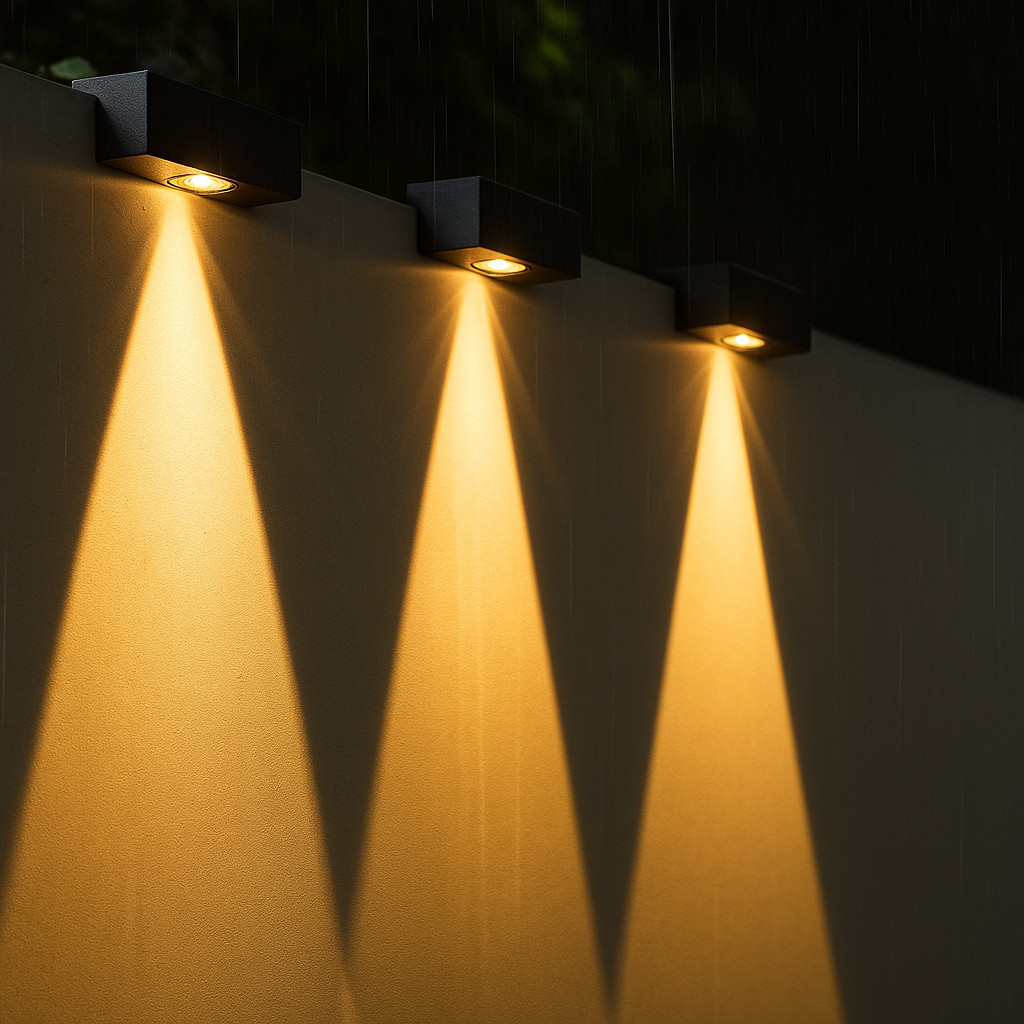 Aurion SNY – Elegante Solar-Wandleuchte Für Stimmungsvolle Abende 4