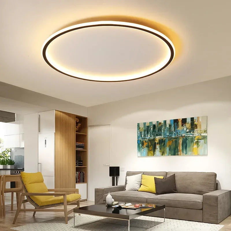 Auroraglobe Nordic Round Deckenlicht – Elegantes Design Für Stilvolles Ambiente 2