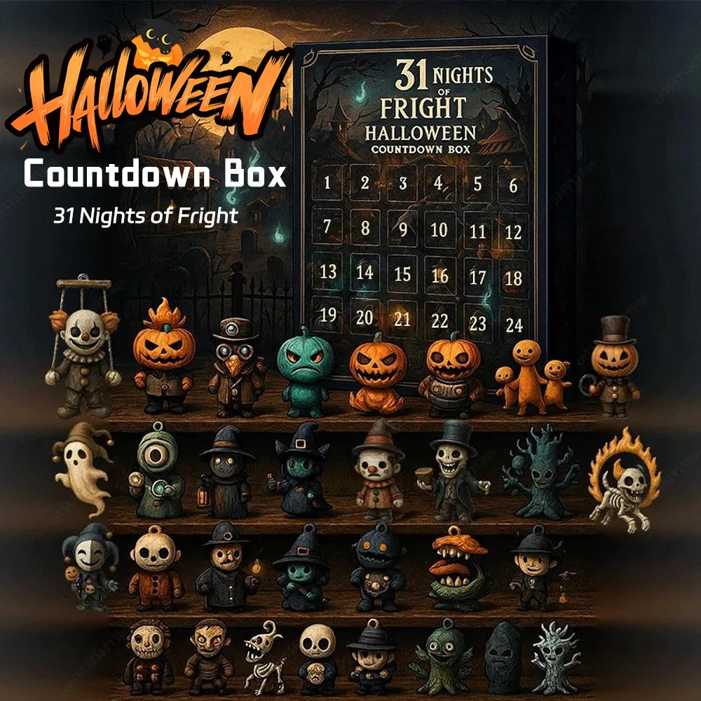 **BOOKIDS HALLOWEEN ADVENTSKALENDER** – **31 Figuren für Tägliche Überraschungen** 2