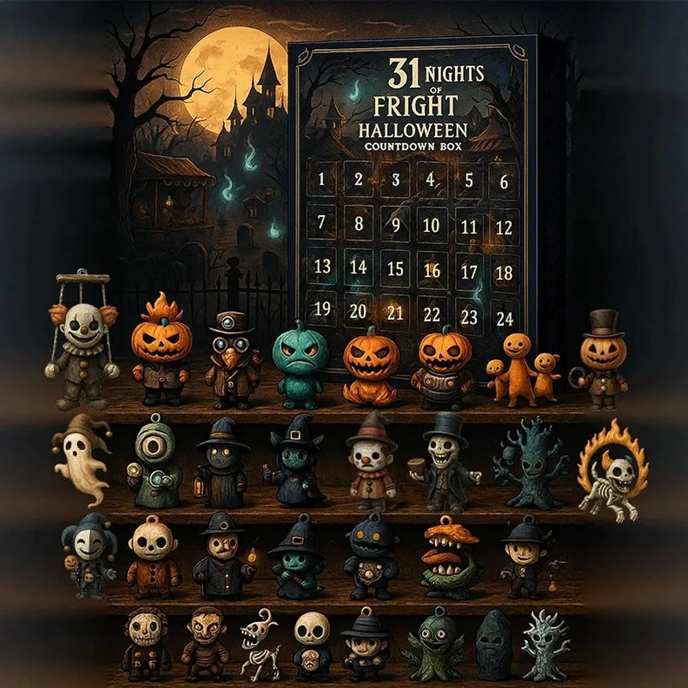 **BOOKIDS HALLOWEEN ADVENTSKALENDER** – **31 Figuren für Tägliche Überraschungen** 3