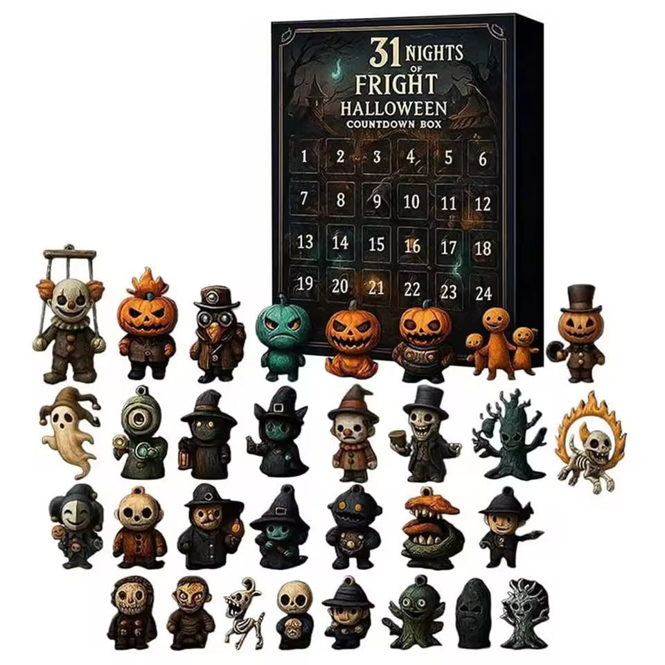 **BOOKIDS HALLOWEEN ADVENTSKALENDER** – **31 Figuren für Tägliche Überraschungen** 6