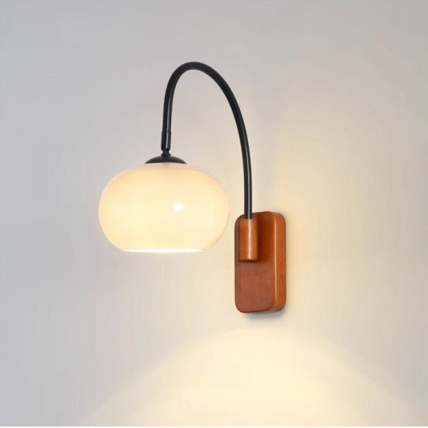 Bauhaus Kaki Rotierende Glaswandlampe – Stilvolle Beleuchtung für Jedes Zuhause 9