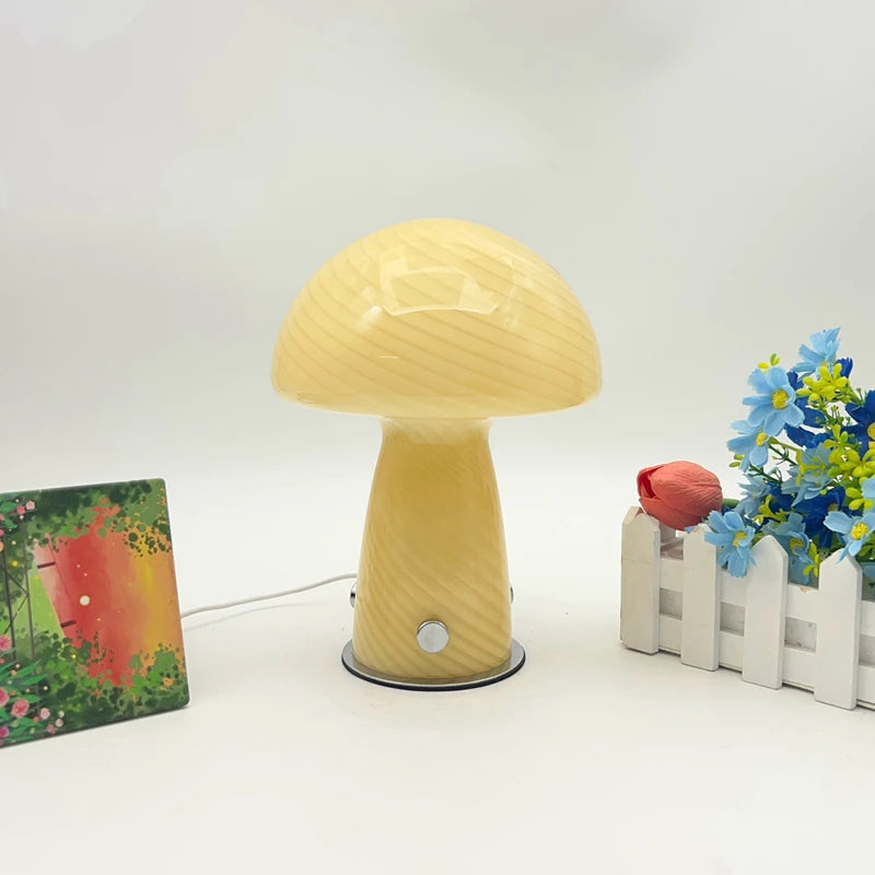 Bauhaus Nordische Pilzlampe – Elegantes Licht Für Gemütliche Abende 4