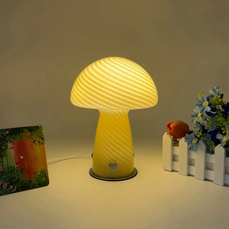 Bauhaus Nordische Pilzlampe – Elegantes Licht Für Gemütliche Abende 5