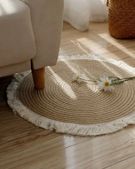 **Beauvoir Franje Vloerkleed – Zeitlose Eleganz und Textur** 0