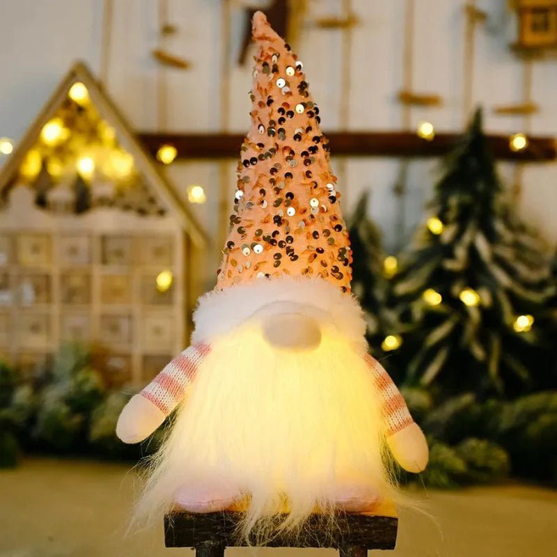 Beleuchtete Weihnachtszwergdekoration – Magische Atmosphäre Mit Funkelnden Lichtern 10