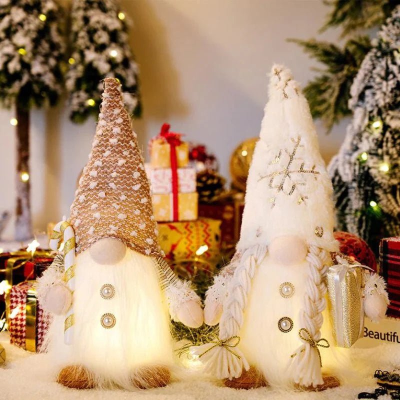 Beleuchtete Weihnachtszwergdekoration – Magische Atmosphäre Mit Funkelnden Lichtern 4