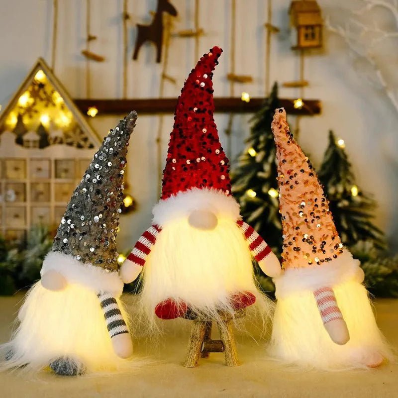 Beleuchtete Weihnachtszwergdekoration – Magische Atmosphäre Mit Funkelnden Lichtern 5