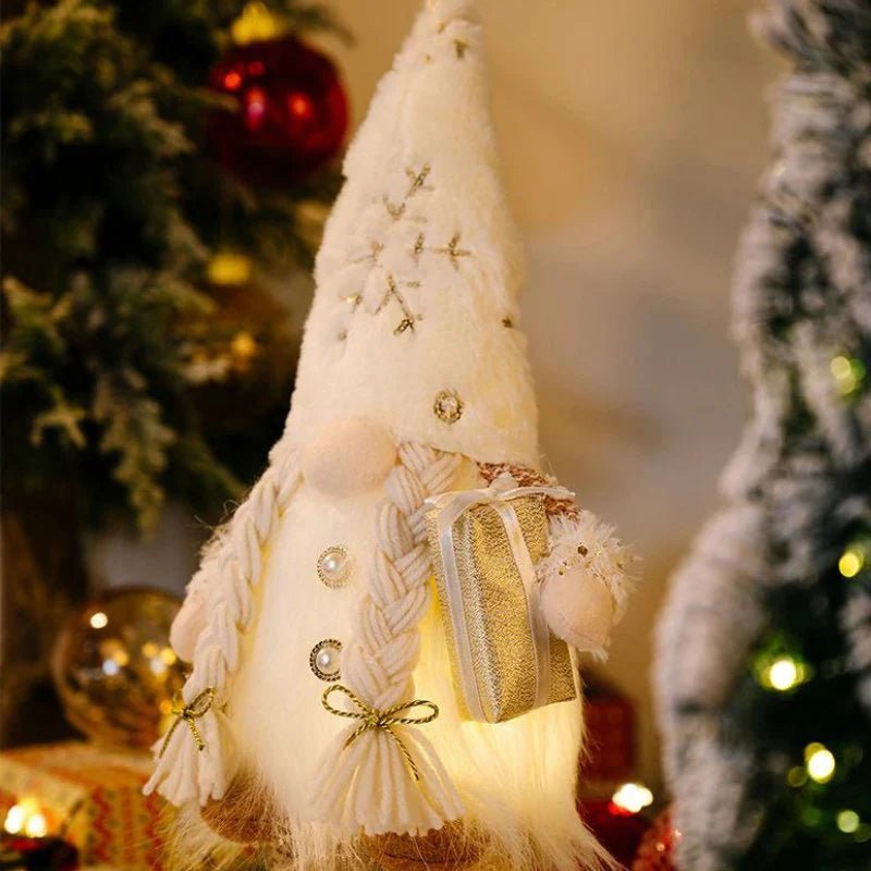 Beleuchtete Weihnachtszwergdekoration – Magische Atmosphäre Mit Funkelnden Lichtern 8