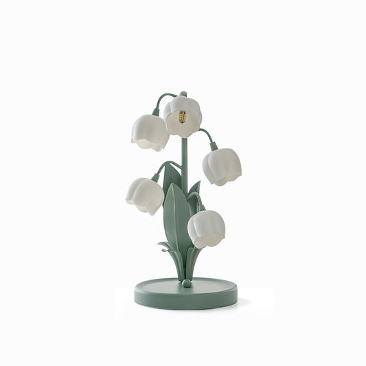 **Bell Orchid Tischlampe – Elegantes Design mit Farbakzenten** 1