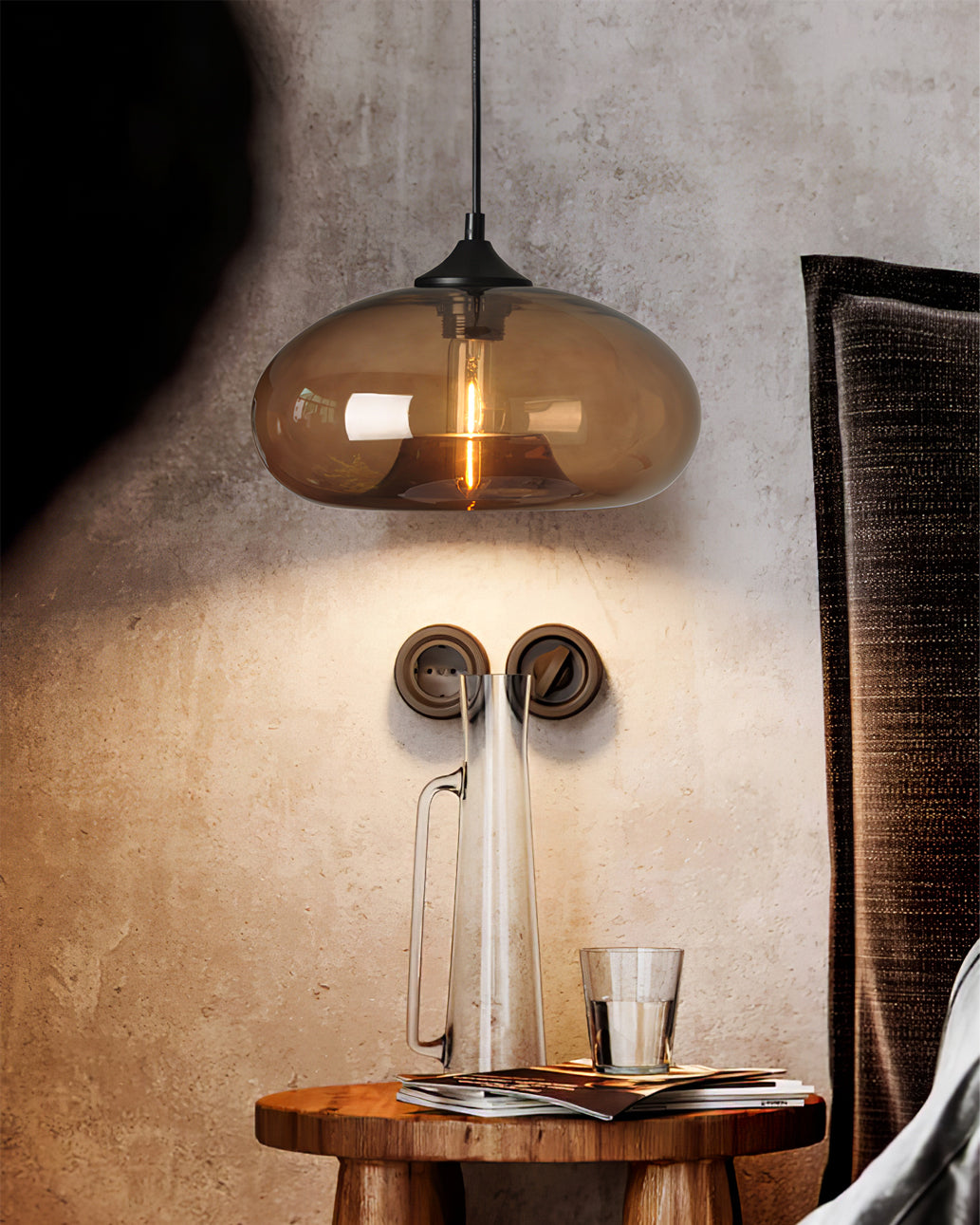 Bella Glas Pendelleuchte – Stilvolle Lichtquelle für Ihr Esszimmer 8