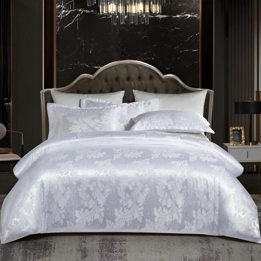 Bettdecke Satin Mit Blumendruck – Luxuriöser Komfort Für Ihre Nächte 3