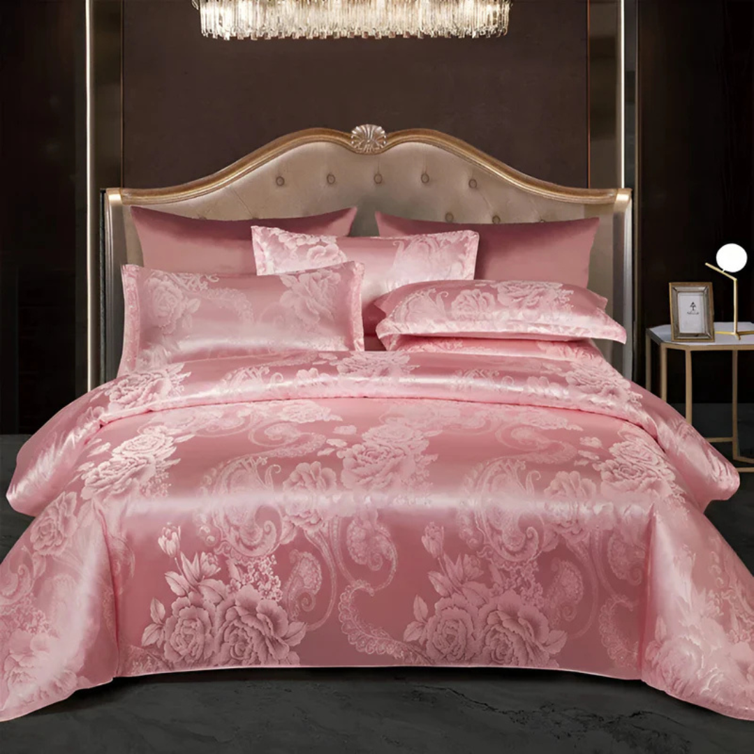 Bettdecke Satin Mit Blumendruck – Luxuriöser Komfort Für Ihre Nächte 4
