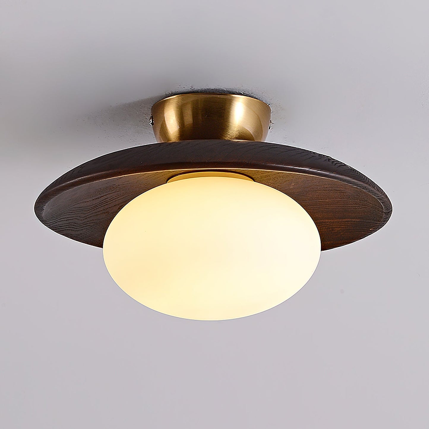 Cathy Deckenlampe Holz und Glas – Stilvolle Lichtquelle für Ihr Zuhause 2