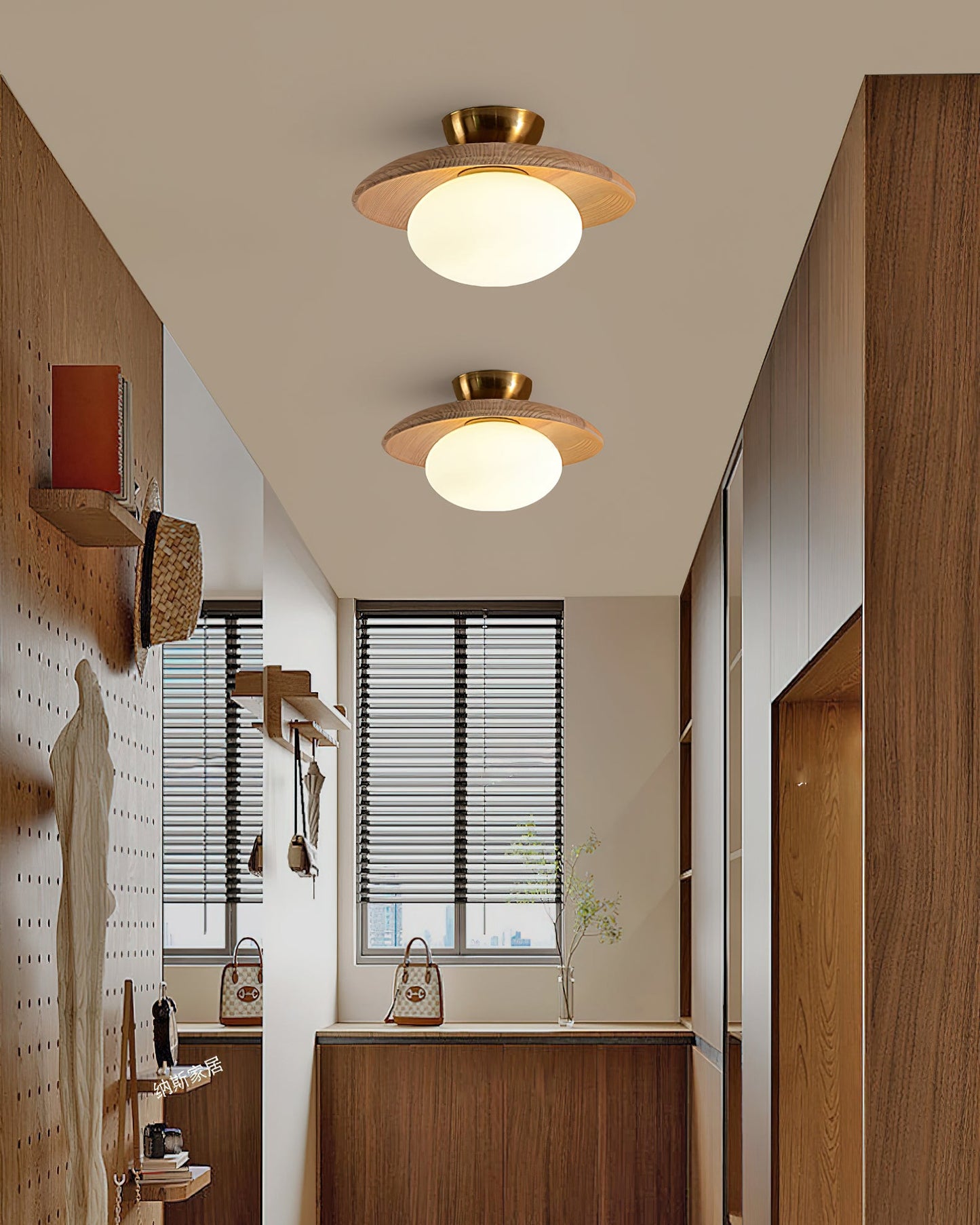 Cathy Deckenlampe Holz und Glas – Stilvolle Lichtquelle für Ihr Zuhause 6