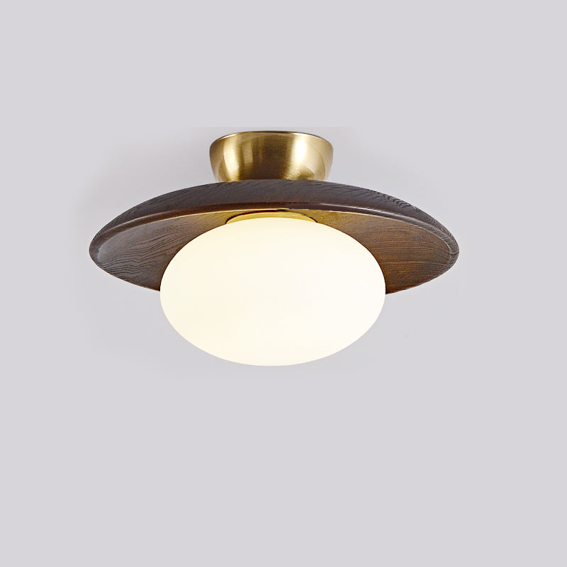 Cathy Deckenlampe Holz und Glas – Stilvolle Lichtquelle für Ihr Zuhause 9