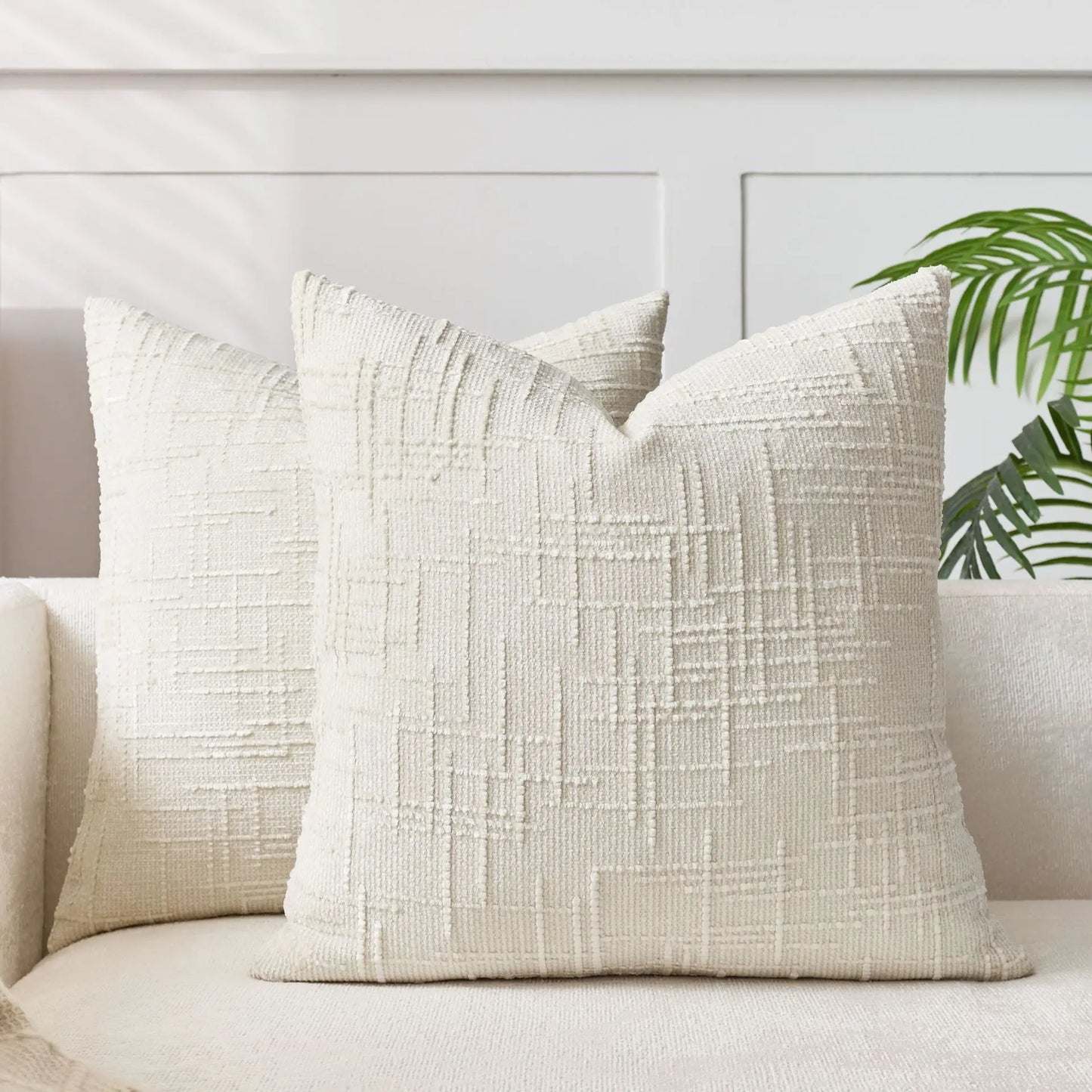Chenille Grob Garn Kissenabdeckung – Elegante Textur für Gemütliches Ambiente 8