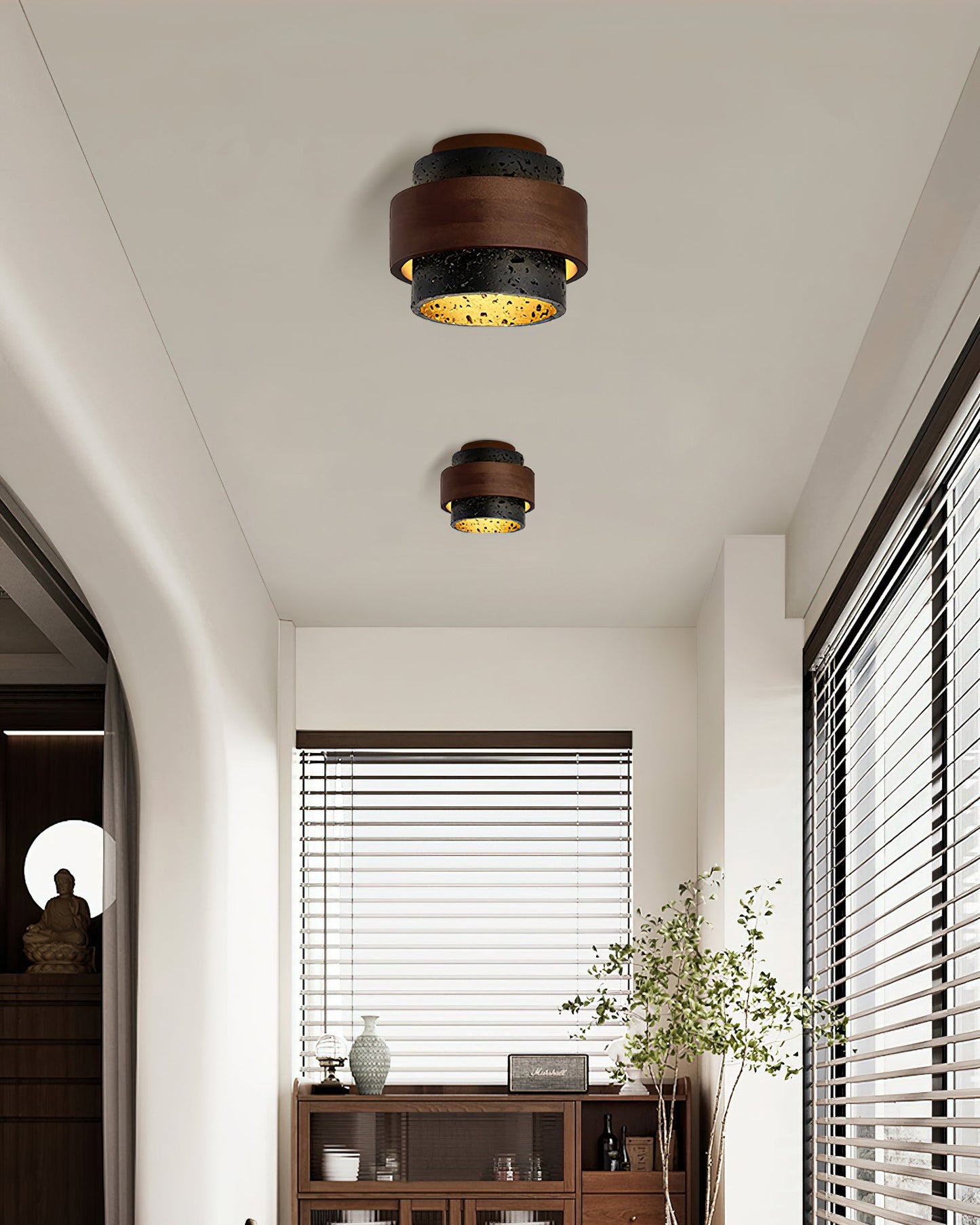 Cole Travertine Deckenleuchte – Stilvolle Eleganz Aus Naturmaterialien 6