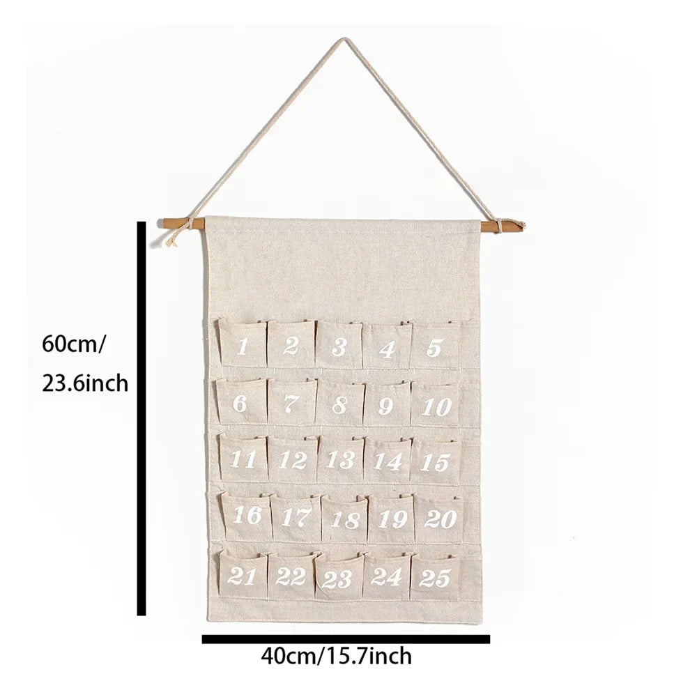 Cotton Adventskalender Mit 24 Taschen – Festliche Vorfreude Für Jedes Zuhause 6