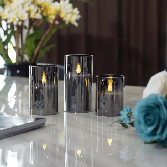 Cozio LED-Kerzen Set – Flammenlose Lichtquelle Für Gemütliche Abende 1