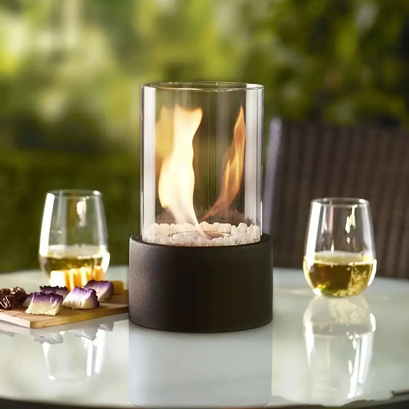 CozyFlame – Elegante Tafelhaard Für Stilvolle Wärme - Moderne Gestaltung Für Gemütliche Atmosphäre 7